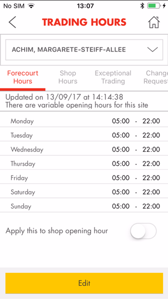 Shell Retail Site Manager Screenshot 4 - AppWisp.com Shell Retail Site Manager Screenshot 4 - AppWisp.com
