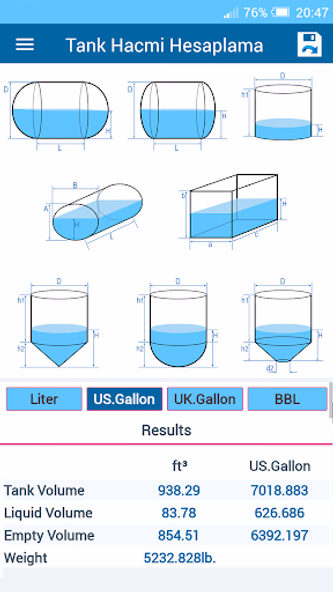 Tank Volume Screenshot 4 - AppWisp.com Tank Volume Screenshot 4 - AppWisp.com
