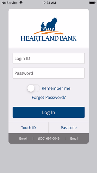 Heartland Bank Ohio Mobile Screenshot 1 - AppWisp.com Heartland Bank Ohio Mobile Screenshot 1 - AppWisp.com