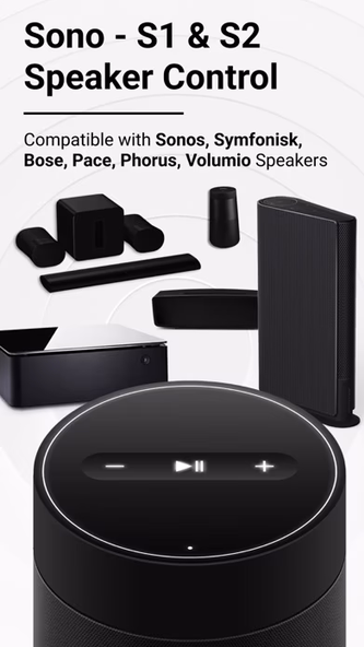 Sono - S1 & S2 Speaker Control Screenshot 1 - AppWisp.com Sono - S1 & S2 Speaker Control Screenshot 1 - AppWisp.com
