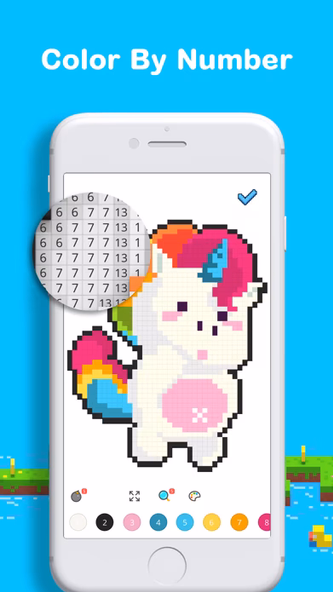 Voxel: Pixel Art Coloring Screenshot 2 - AppWisp.com Voxel: Pixel Art Coloring Screenshot 2 - AppWisp.com