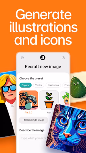 Recraft Screenshot 1 - AppWisp.com Recraft Screenshot 1 - AppWisp.com