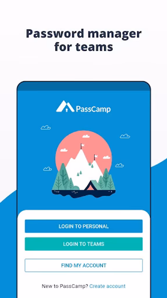 PassCamp - Password Manager Screenshot 1 - AppWisp.com PassCamp - Password Manager Screenshot 1 - AppWisp.com
