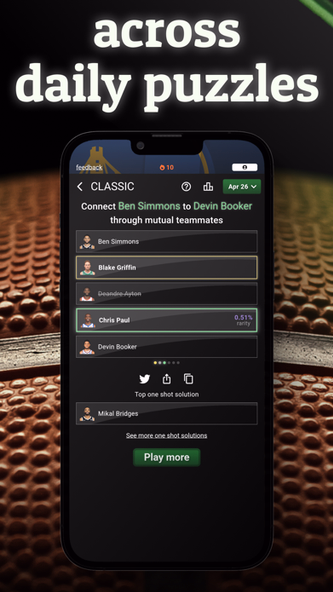 Dribble Game Basketball Trivia Screenshot 3 - AppWisp.com Dribble Game Basketball Trivia Screenshot 3 - AppWisp.com