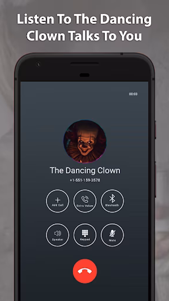 Scary Pennywise Video Call Screenshot 3 - AppWisp.com Scary Pennywise Video Call Screenshot 3 - AppWisp.com