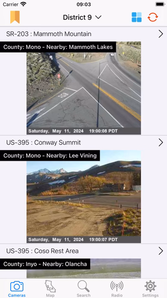 Live Traffic Cameras in CA Screenshot 1 - AppWisp.com Live Traffic Cameras in CA Screenshot 1 - AppWisp.com