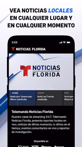 Telemundo 51 Miami: Noticias Screenshot 4 - AppWisp.com Telemundo 51 Miami: Noticias Screenshot 4 - AppWisp.com