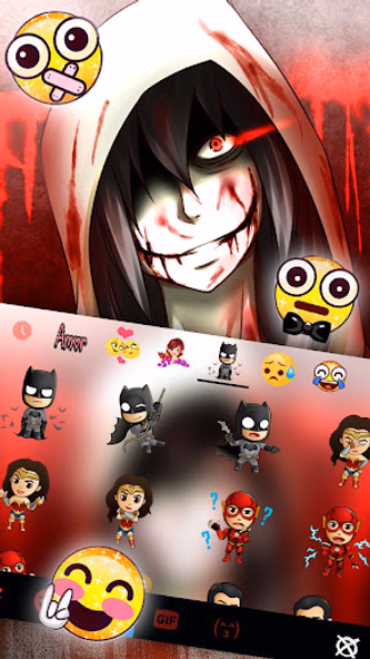 Jeff The Killer Keyboard Theme Screenshot 3 - AppWisp.com Jeff The Killer Keyboard Theme Screenshot 3 - AppWisp.com
