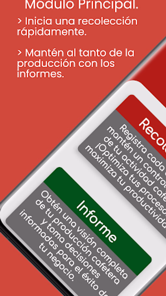 Reccon - Recolección de café Screenshot 1 - AppWisp.com Reccon - Recolección de café Screenshot 1 - AppWisp.com