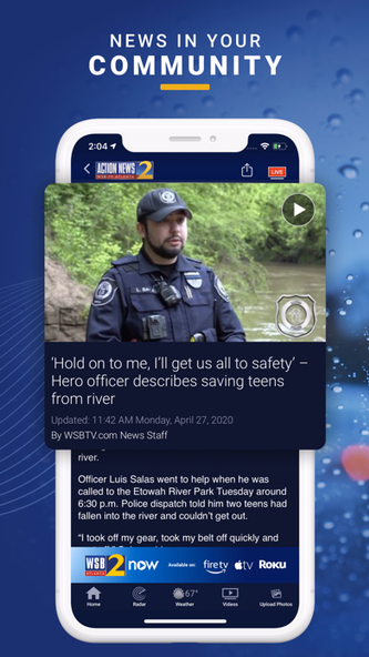 WSB-TV News Screenshot 4 - AppWisp.com WSB-TV News Screenshot 4 - AppWisp.com