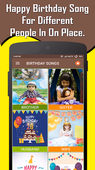 Happy Birthday Songs Offline Screenshot 2 - AppWisp.com Happy Birthday Songs Offline Screenshot 2 - AppWisp.com