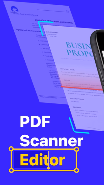 PDF Scanner, PDF Editor App Screenshot 1 - AppWisp.com PDF Scanner, PDF Editor App Screenshot 1 - AppWisp.com