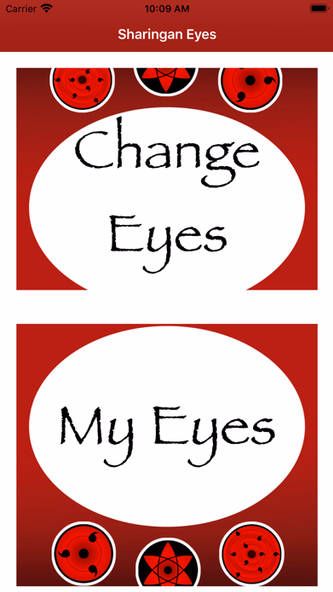 Sharingan Eye - Change Color Screenshot 2 - AppWisp.com Sharingan Eye - Change Color Screenshot 2 - AppWisp.com