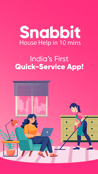 Snabbit: House Help in 10 Mins Screenshot 1 - AppWisp.com Snabbit: House Help in 10 Mins Screenshot 1 - AppWisp.com