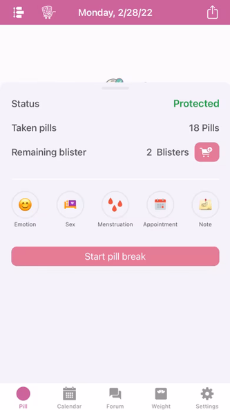BC Pill Reminder Screenshot 4 - AppWisp.com BC Pill Reminder Screenshot 4 - AppWisp.com