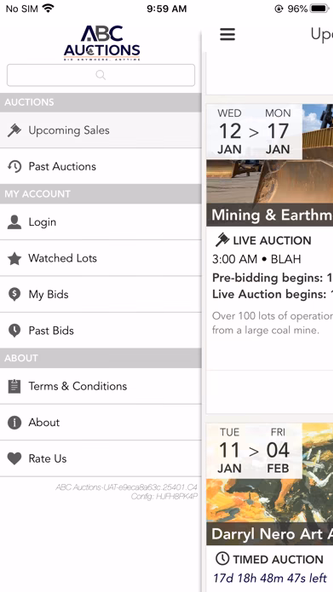 ABC Auctions Screenshot 4 - AppWisp.com ABC Auctions Screenshot 4 - AppWisp.com