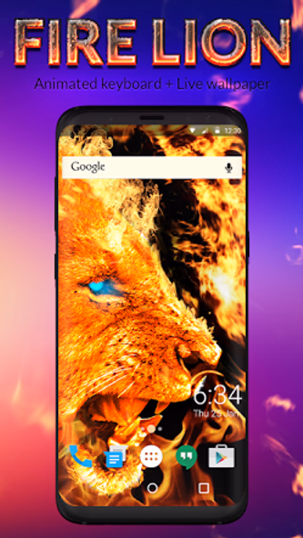 Fire Lion Keyboard + Wallpaper Screenshot 4 - AppWisp.com Fire Lion Keyboard + Wallpaper Screenshot 4 - AppWisp.com