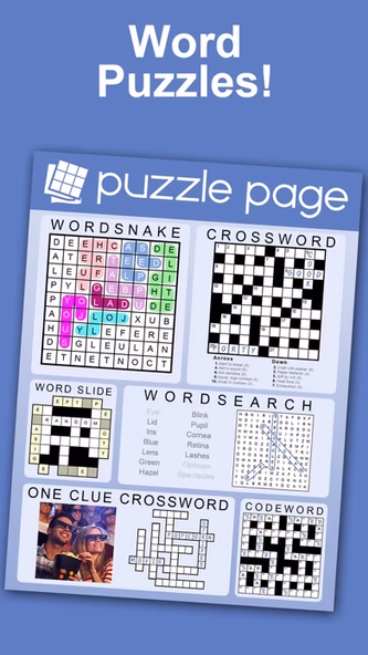 Puzzle Page - Daily Games! Screenshot 3 - AppWisp.com Puzzle Page - Daily Games! Screenshot 3 - AppWisp.com