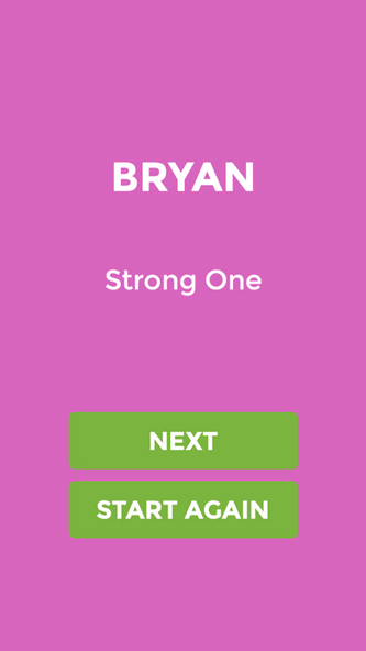 Future Baby Names Generator Screenshot 2 - AppWisp.com Future Baby Names Generator Screenshot 2 - AppWisp.com