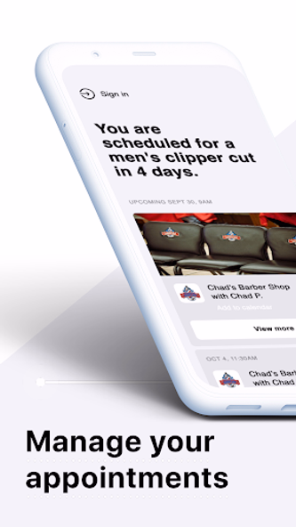 Chad's Barber Shop Screenshot 2 - AppWisp.com Chad's Barber Shop Screenshot 2 - AppWisp.com