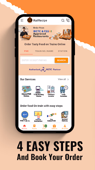 RailRecipe-Order Food on Train Screenshot 4 - AppWisp.com RailRecipe-Order Food on Train Screenshot 4 - AppWisp.com