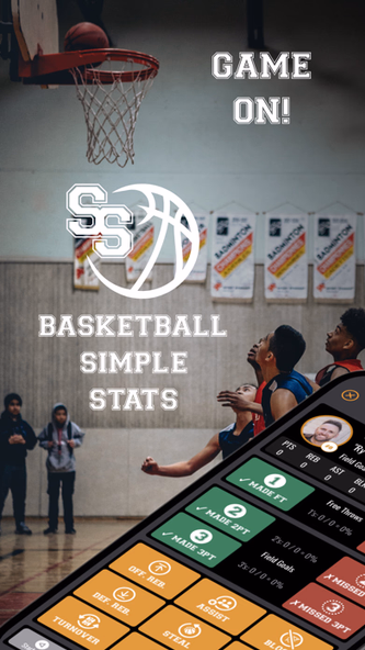 Basketball Simple Stat Tracker Screenshot 1 - AppWisp.com Basketball Simple Stat Tracker Screenshot 1 - AppWisp.com
