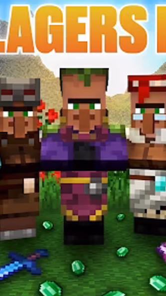 Villager Minecraft-Village Mod Screenshot 1 - AppWisp.com Villager Minecraft-Village Mod Screenshot 1 - AppWisp.com