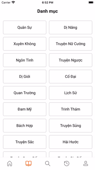 Tìm truyện Screenshot 2 - AppWisp.com Tìm truyện Screenshot 2 - AppWisp.com