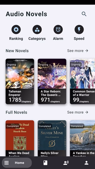Bee Go - Audio Novels, Movies Screenshot 1 - AppWisp.com Bee Go - Audio Novels, Movies Screenshot 1 - AppWisp.com