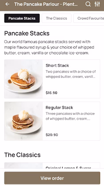 The Pancake Parlour Screenshot 3 - AppWisp.com The Pancake Parlour Screenshot 3 - AppWisp.com