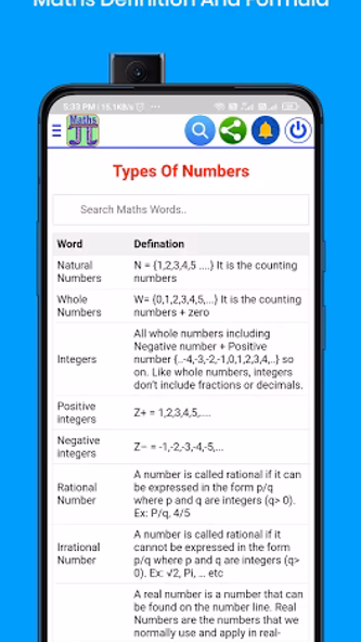 Math Dictionary Formula Solver Screenshot 4 - AppWisp.com Math Dictionary Formula Solver Screenshot 4 - AppWisp.com