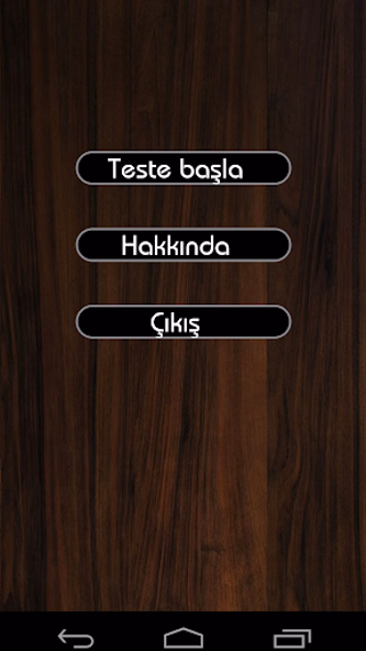 Meslek Testi Screenshot 1 - AppWisp.com Meslek Testi Screenshot 1 - AppWisp.com