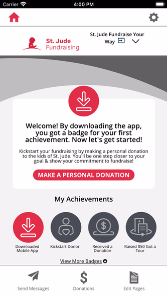 St. Jude Fundraiser Screenshot 1 - AppWisp.com St. Jude Fundraiser Screenshot 1 - AppWisp.com