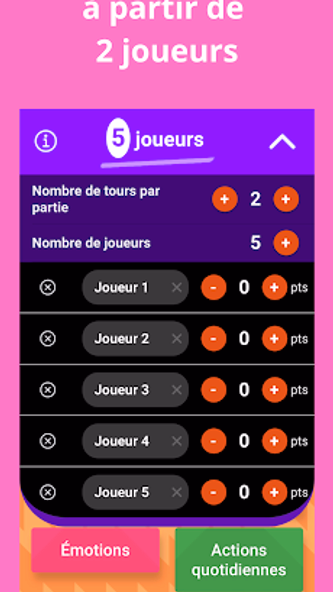 Charades et mimes en français Screenshot 2 - AppWisp.com Charades et mimes en français Screenshot 2 - AppWisp.com