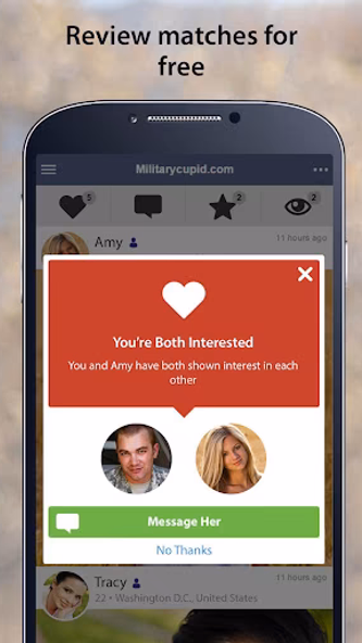 MilitaryCupid: Military Dating Screenshot 3 - AppWisp.com MilitaryCupid: Military Dating Screenshot 3 - AppWisp.com