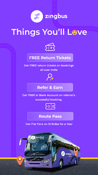 zingbus Book Bus Ticket online Screenshot 2 - AppWisp.com zingbus Book Bus Ticket online Screenshot 2 - AppWisp.com