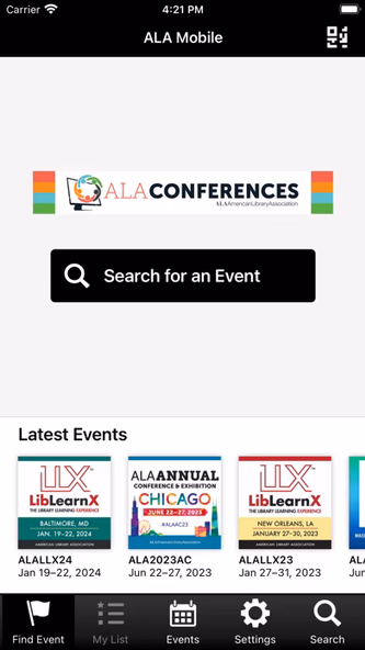 ALA Mobile Conference Screenshot 1 - AppWisp.com ALA Mobile Conference Screenshot 1 - AppWisp.com