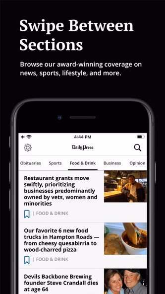 Daily Press Screenshot 1 - AppWisp.com Daily Press Screenshot 1 - AppWisp.com