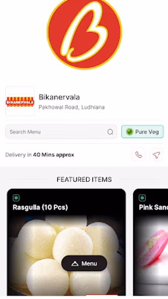 Bikanervala Screenshot 2 - AppWisp.com Bikanervala Screenshot 2 - AppWisp.com