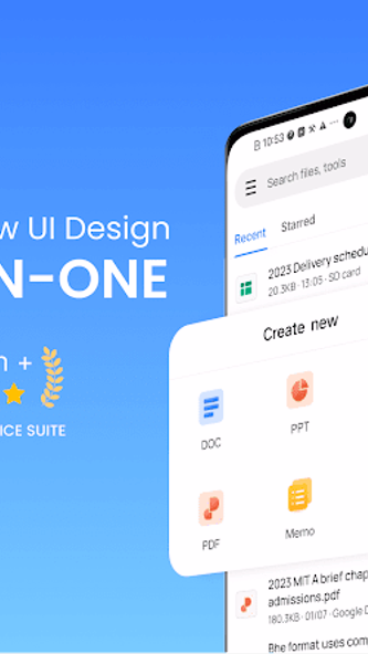 WPS Office Lite Screenshot 1 - AppWisp.com