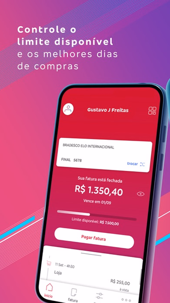 Bradesco Cartões Screenshot 3 - AppWisp.com Bradesco Cartões Screenshot 3 - AppWisp.com