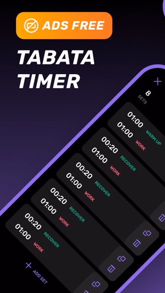 Tabata Timer · Screenshot 1 - AppWisp.com Tabata Timer · Screenshot 1 - AppWisp.com