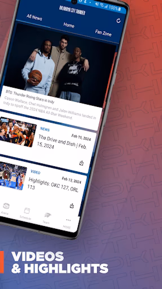 Oklahoma City Thunder Screenshot 4 - AppWisp.com Oklahoma City Thunder Screenshot 4 - AppWisp.com