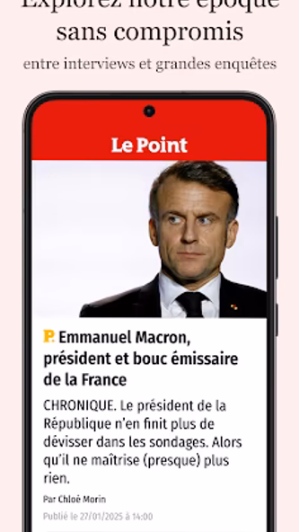 Le Point | Actualités & Info Screenshot 2 - AppWisp.com Le Point | Actualités & Info Screenshot 2 - AppWisp.com