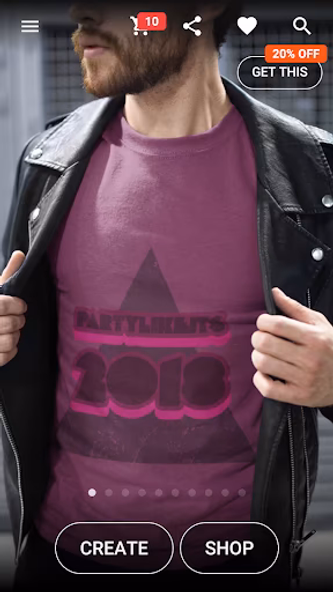 T-shirt design - Yayprint Screenshot 1 - AppWisp.com