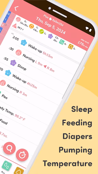 PiyoLog: Newborn Baby Tracker Screenshot 2 - AppWisp.com PiyoLog: Newborn Baby Tracker Screenshot 2 - AppWisp.com