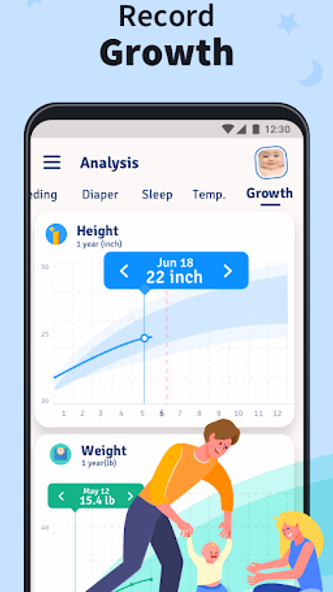 Baby Tracker - Breastfeeding Screenshot 4 - AppWisp.com Baby Tracker - Breastfeeding Screenshot 4 - AppWisp.com