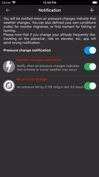 Barometer Plus - Altimeter Screenshot 3 - AppWisp.com Barometer Plus - Altimeter Screenshot 3 - AppWisp.com