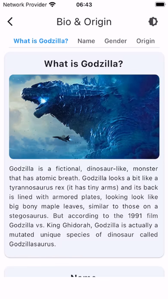 GojiPedia | Godzilla Wiki Screenshot 4 - AppWisp.com GojiPedia | Godzilla Wiki Screenshot 4 - AppWisp.com