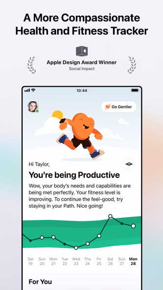 Gentler Streak Health Tracker Screenshot 1 - AppWisp.com Gentler Streak Health Tracker Screenshot 1 - AppWisp.com
